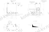 Котел на дровах КВД 0.17 чертеж
